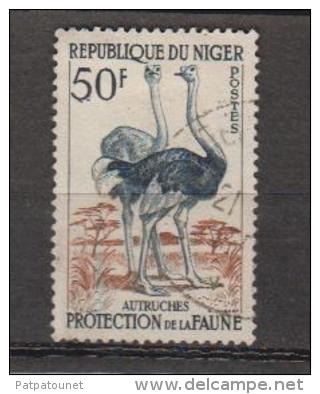 Niger YV 108 O 1959  Autruche - Struzzi