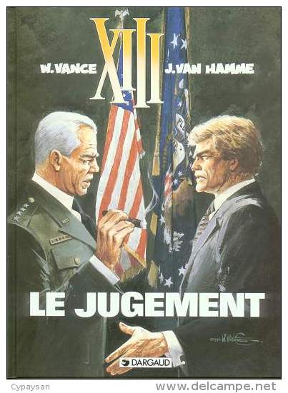 XIII T 12 EO BE LE JUGEMENT DARGAUD 09-1997 Vance Van Hamme - XIII