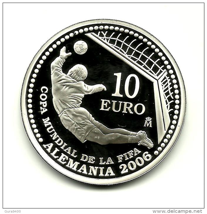 Spanje 10 Euro Silver 2003, WM 2006 - Andere & Zonder Classificatie