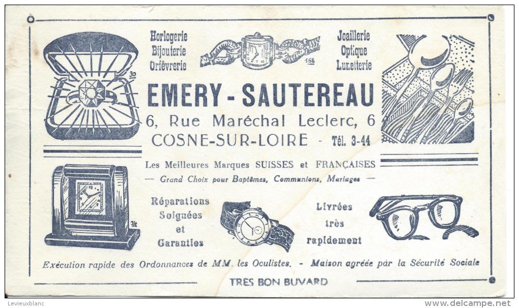 Buvard/Horlogerie/Emery-S Autereau/COSNE-SUR-LOIRE/ Vers 1945-1955    BUV44 - H