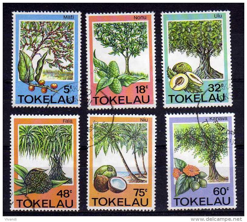 Tokelau - 1985 - Native Trees - Used - Tokelau