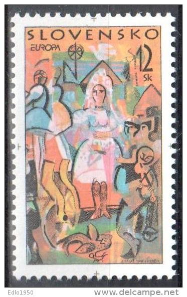 Slovakia 1998  Art Painting Gemalde  Mi 309 - MNH (**) - Nuevos