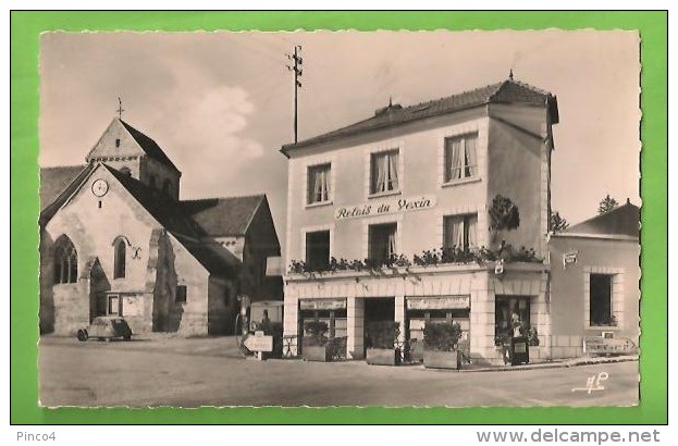 FRANCIA SERAINCOURT L'EGLISE CITROEN 2CV POMPA BENZINA - Seraincourt