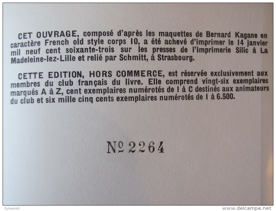 1963 MARGUERITE YOURCENAR MEMOIRES D HADRIEN CARNET NOTES EX NUMEROTE - Otros & Sin Clasificación