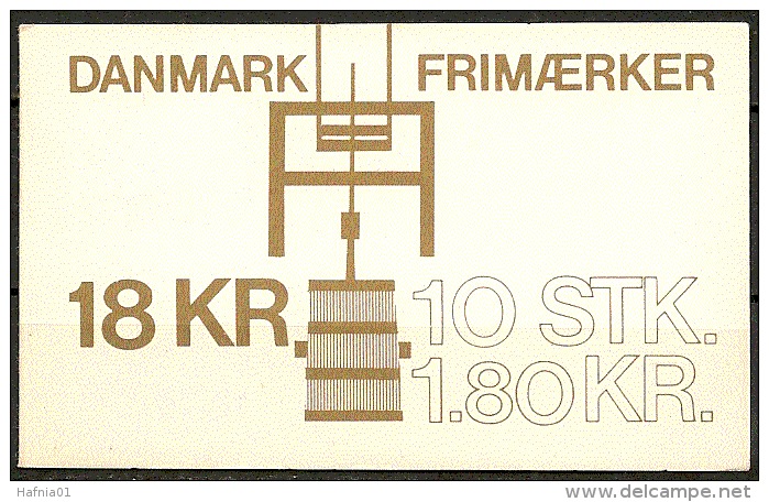 Czeslaw Slania. Denmark 1982. Agriculture. Booklet. Michel 757 MNH. Signed. - Booklets