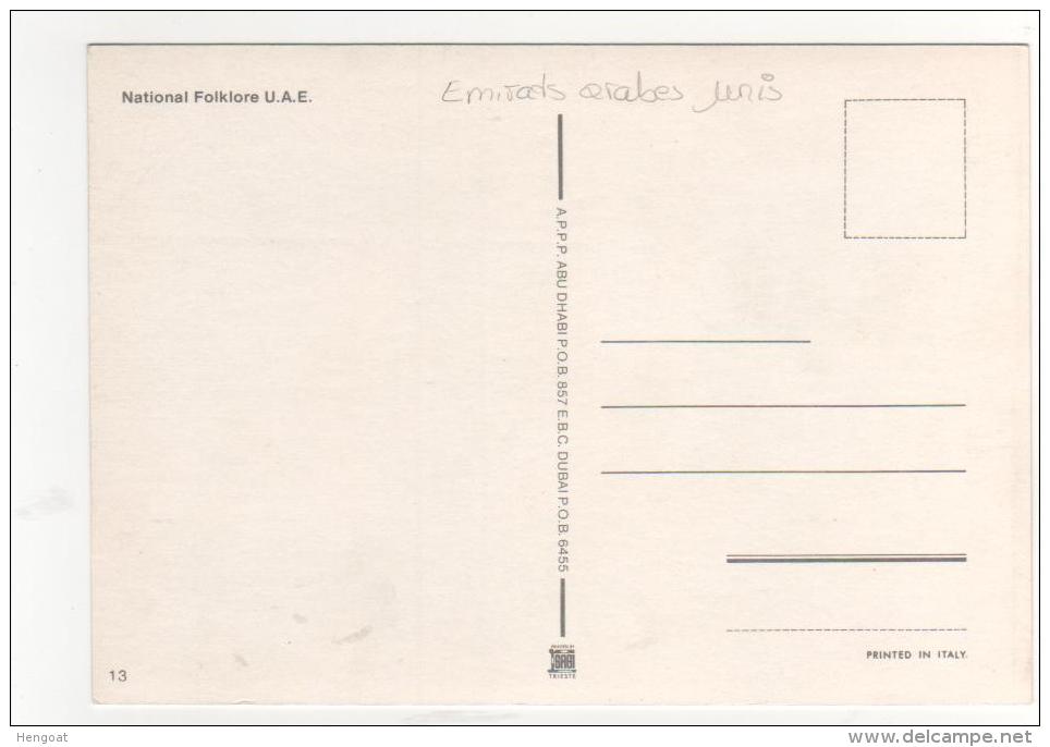 " U.A.E Folklore National.... " , Neuve , 2 Scans - Verenigde Arabische Emiraten