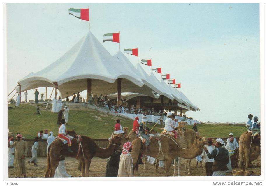 "  Course De Chameaux.... " , écrite , 2 Scans - Verenigde Arabische Emiraten