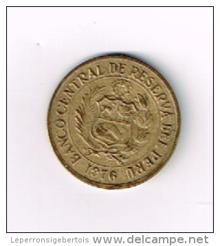 Peru Un Sol De Oro 1976 - Peru