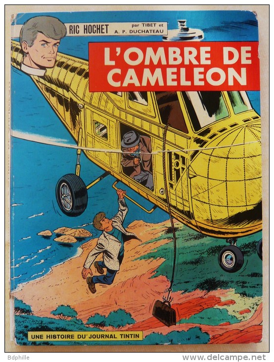 Ric Hochet, L'ombre De Caméléon EO Lombard 1966 - Ric Hochet