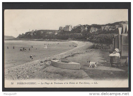 DF / 22 CÔTES D' ARMOR / PERROS GUIREC / LA PLAGE DE TRESTRAOU ET LA POINTE DE PORS-NEVEZ - Perros-Guirec