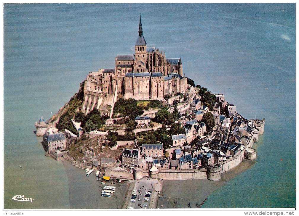 LE MONT SAINT MICHEL 50 - Vue Aérienne Sur Tombelaine - E-3 - Le Mont Saint Michel