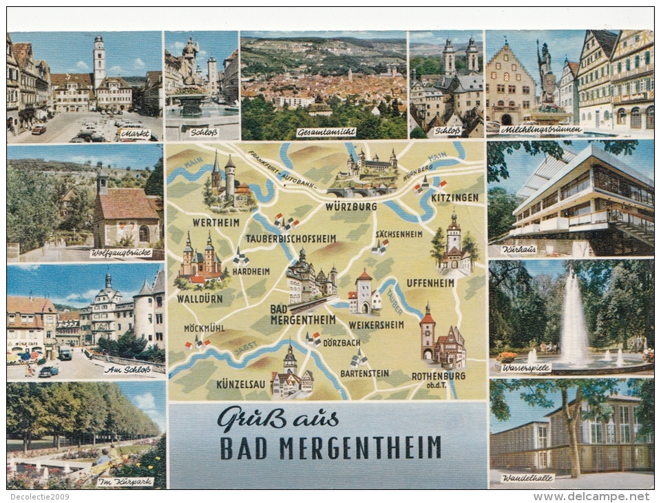 BT19129 Bad Mergentheim   2 Scans - Bad Mergentheim