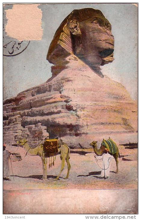 C 9733 - EGYPTE - Pyramide - CP 1907 - - Pyramiden