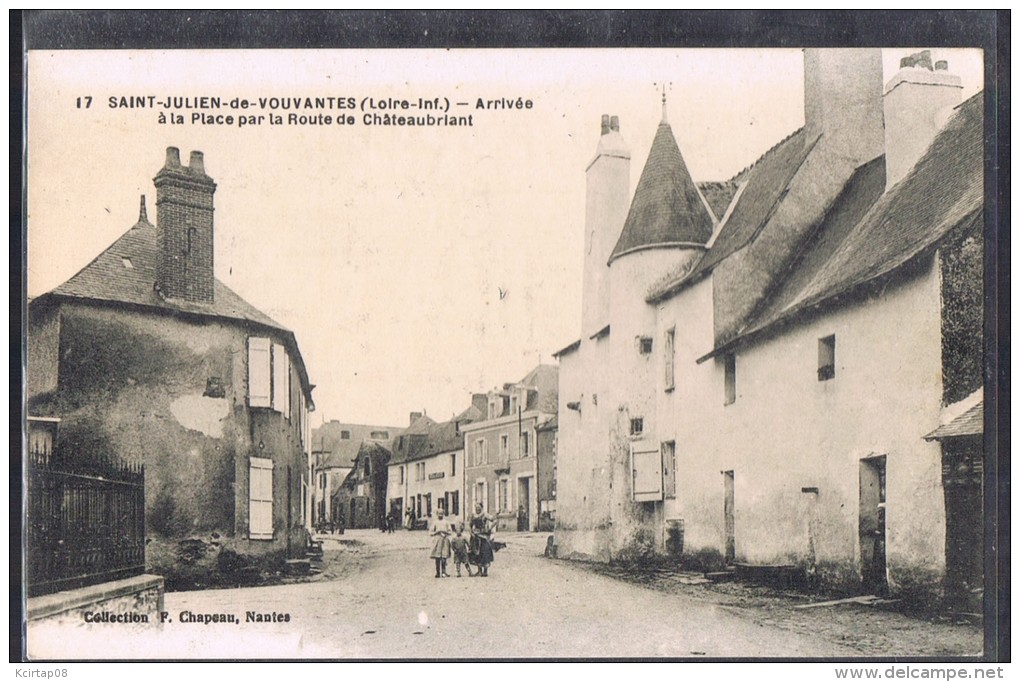 SAINT - JULIEN - DE - VOUVANTES . Route De Châteaubriant . - Saint Julien De Vouvantes