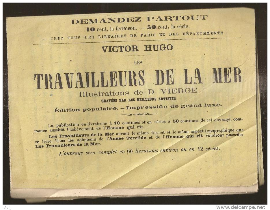 @N°3 LA LANTERNE  DE BOQUILLON PAR A. HUMBERT N° 73 8 DECEMBRE 1872  HUMOUR CARICATURES PATOIS MANQUE LA COUVERTURE - Autres & Non Classés