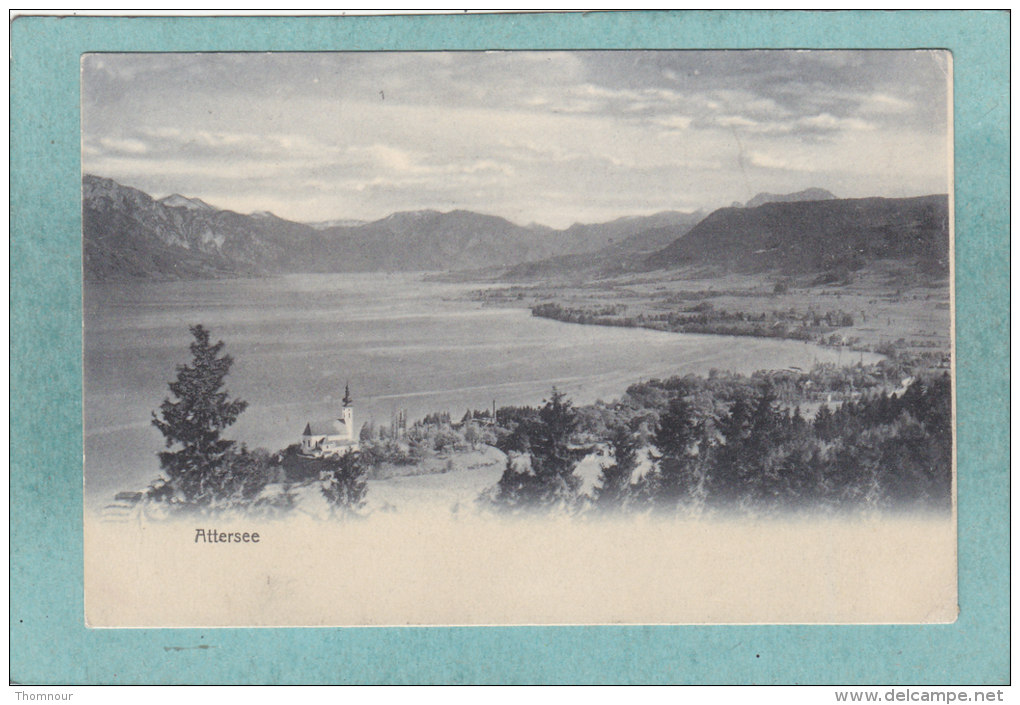 ATTERSEE  -  BELLE CARTE  PRECURSEUR  - - Attersee-Orte