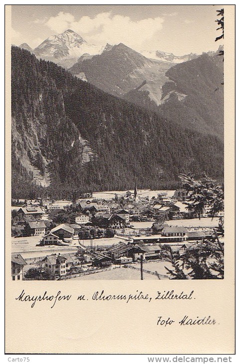 Autriche - Mayrhofen - Panorama - Zillertal