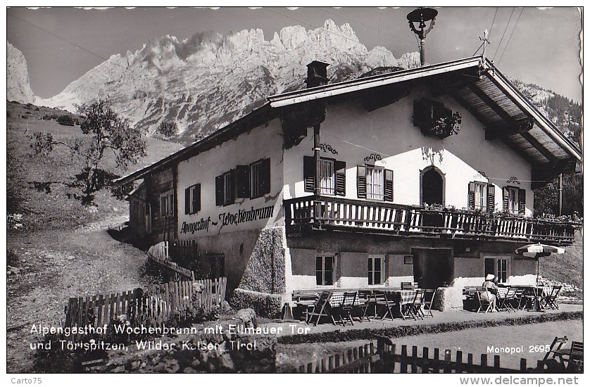 Autriche - Wochenbrunn Mit Ellmauer Tor - Alpengasthof - Ehrwald