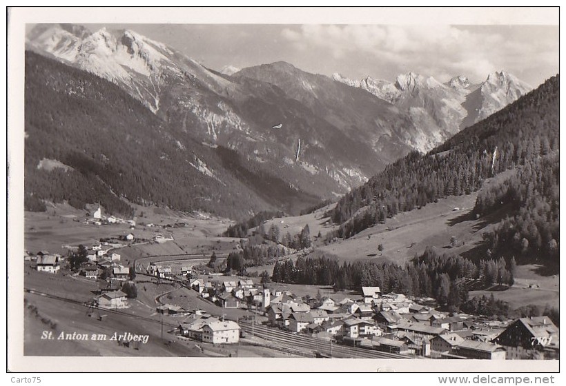 Autriche - St. Anton Am Arlberg - Panorama - Postmark - St. Anton Am Arlberg