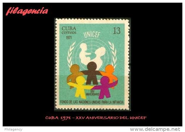 CUBA MINT. 1971-21 XXV ANIVERSARIO DEL UNICEF - Unused Stamps