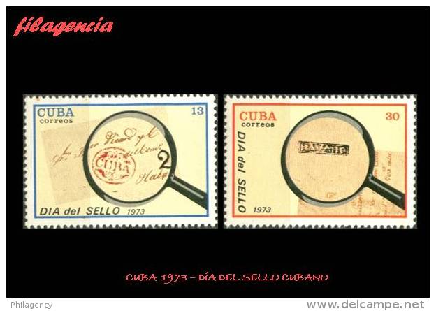 CUBA MINT. 1973-08 DÍA DEL SELLO CUBANO - Nuevos