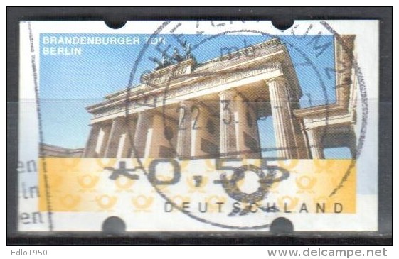 BRD Bund 2008 ATM Michel Nr. 6 -0,55 Gestempelt Used - Timbres De Distributeurs [ATM]