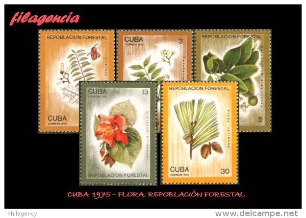 CUBA MINT. 1975-14 FLORA. REPOBLACIÓN FORESTAL - Unused Stamps