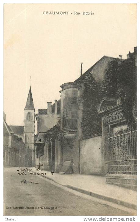 CHAUMONT RUE DUCRES - Chaumont