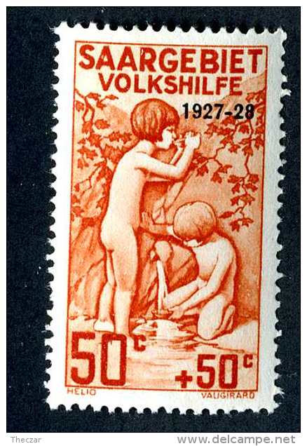 1806e  Saar 1927  Michel #124 Mnh**~  ( Cat.€ 30.00 )  Offers Welcome! - Ungebraucht