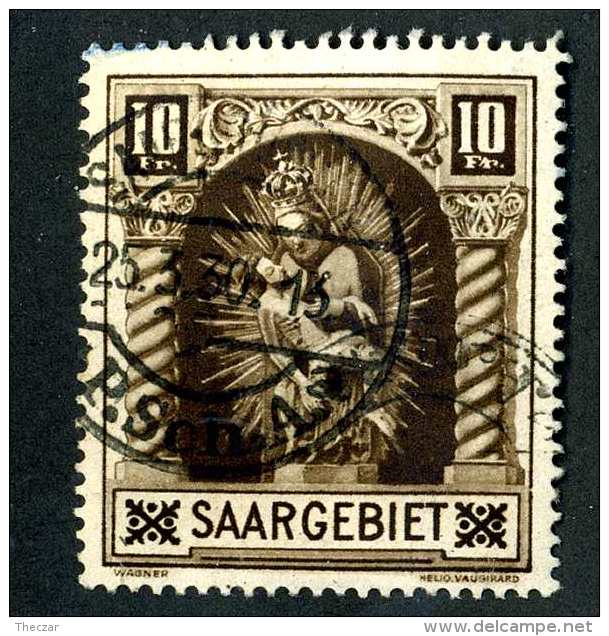 1825e  Saar 1926  Michel #103 PF I  Used~  ( Cat.€ 140.00 )  Offers Welcome! - Gebruikt