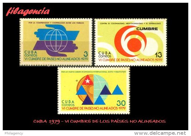 CUBA MINT. 1979-08 VI CONFERENCIA CUMBRE DE LOS PAÍSES NO ALINEADOS - Neufs