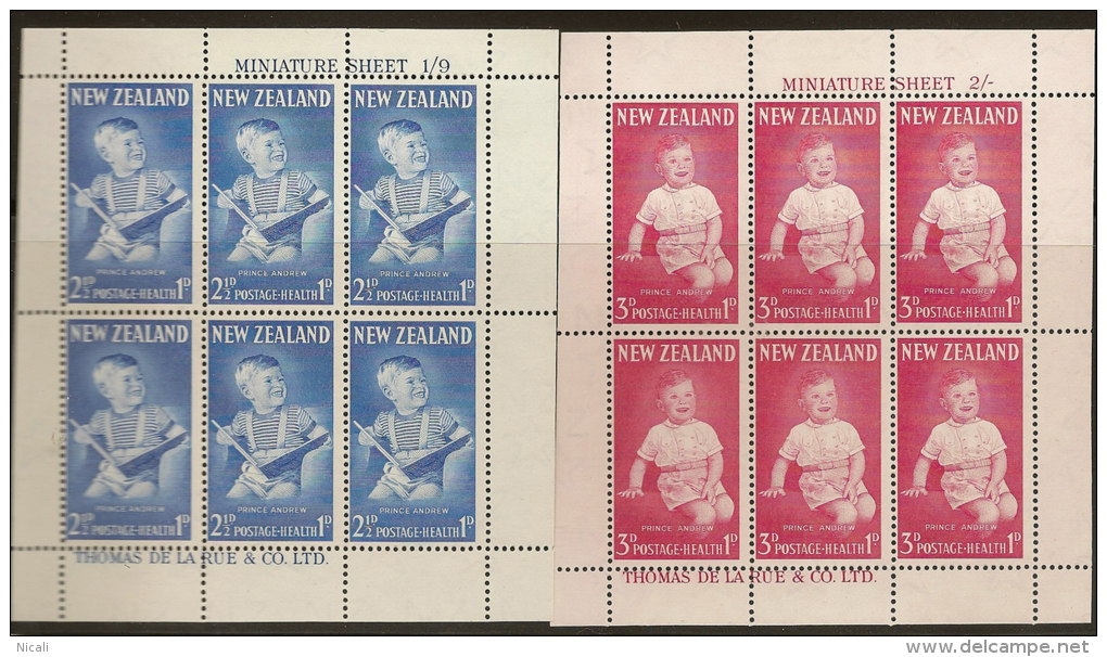 NZ 1963 Prince Andrew M/S SG MS816a UNHM #AL1841 - Nuevos