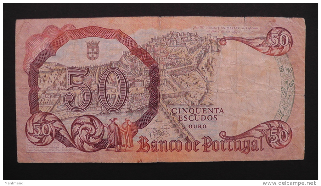 Portugal - 50 Escudos - 1964 - P 168 - VG - Look Scan - Portogallo