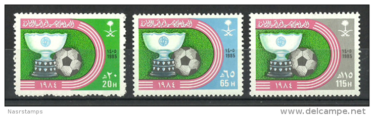 Saudi Arabia 1985 ( 1984 Asian Soccer Cup Victory ) - MNH (**) - Copa Asiática (AFC)