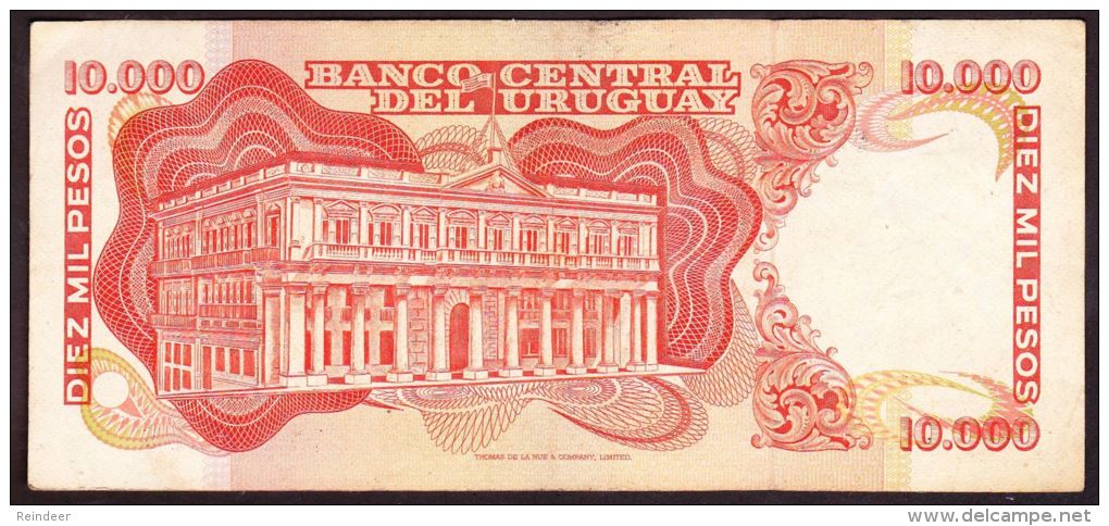 * URUGUAY 1974: $10.000 Serie B - Uruguay