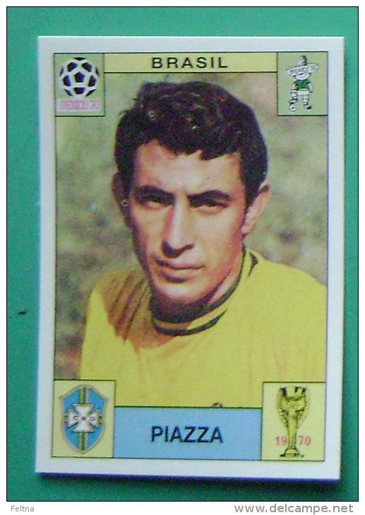 PIAZZA BRASIL MEXICO 1970 #34 PANINI FIFA WORLD CUP STORY STICKER SOCCER FUSSBALL FOOTBALL - Edition Anglaise