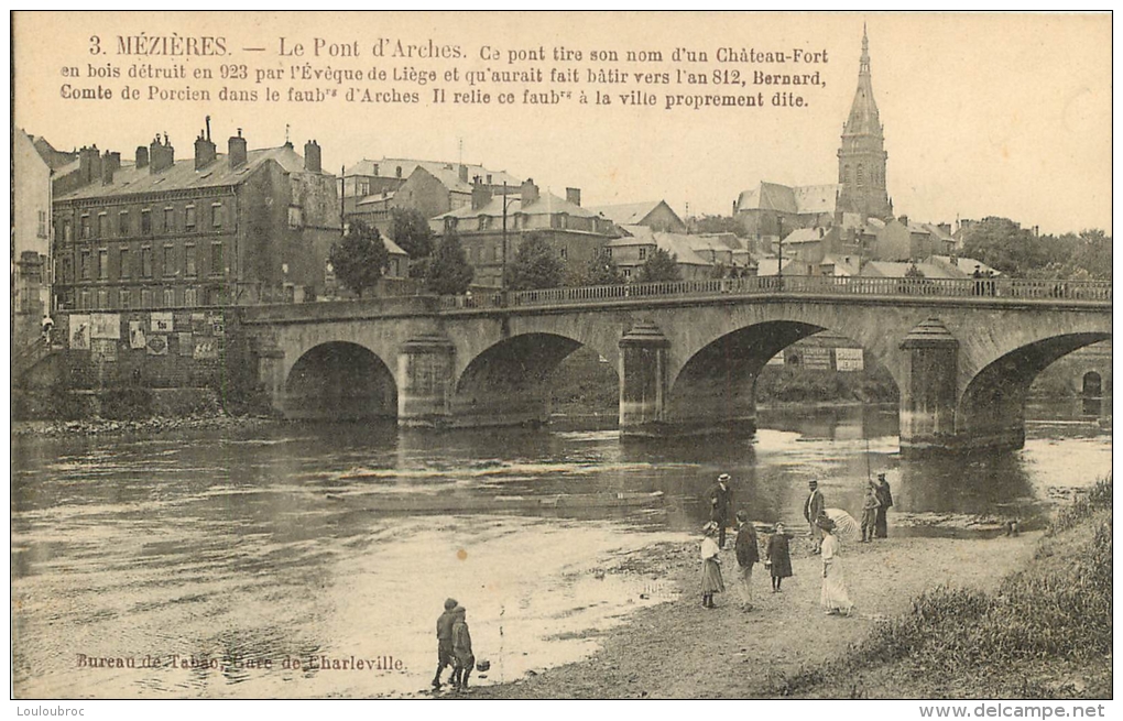 08 MEZIERES LE PONT D'ARCHES - Charleville