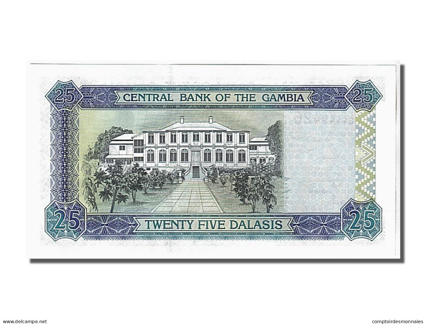 Billet, Gambia, 25 Dalasis, 2001, KM:22a, NEUF - Gambia