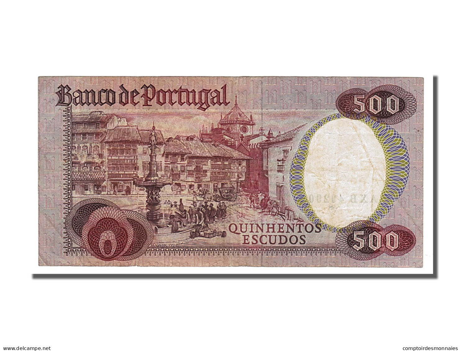 Billet, Portugal, 500 Escudos, 1979, 1979-10-04, TTB - Portugal