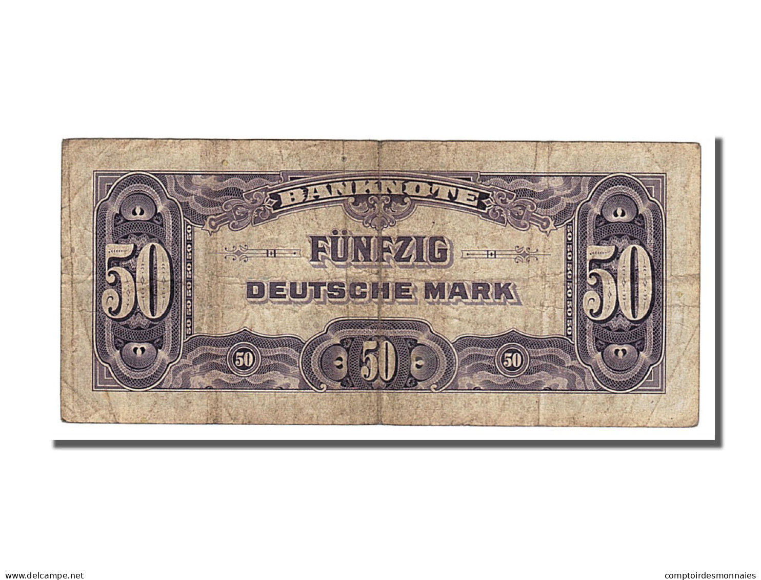 Billet, République Fédérale Allemande, 50 Deutsche Mark, 1948, TB+ - 50 Deutsche Mark