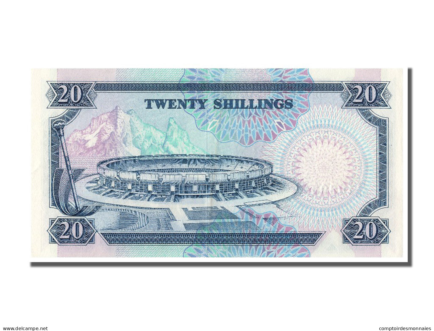 Billet, Kenya, 20 Shillings, 1991, 1991-07-01, SUP+ - Kenia