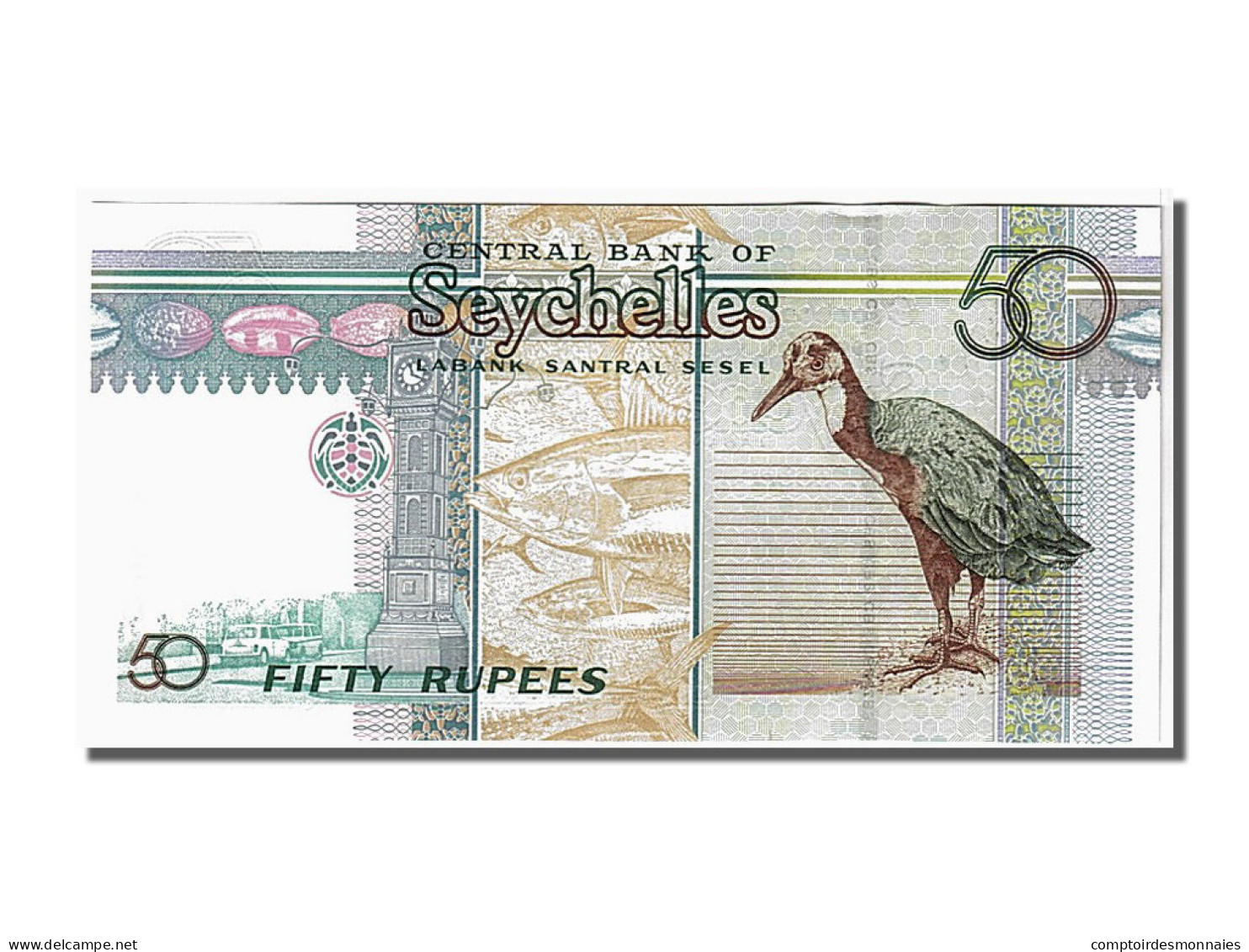 Billet, Seychelles, 50 Rupees, 2005, KM:42, NEUF - Seychelles