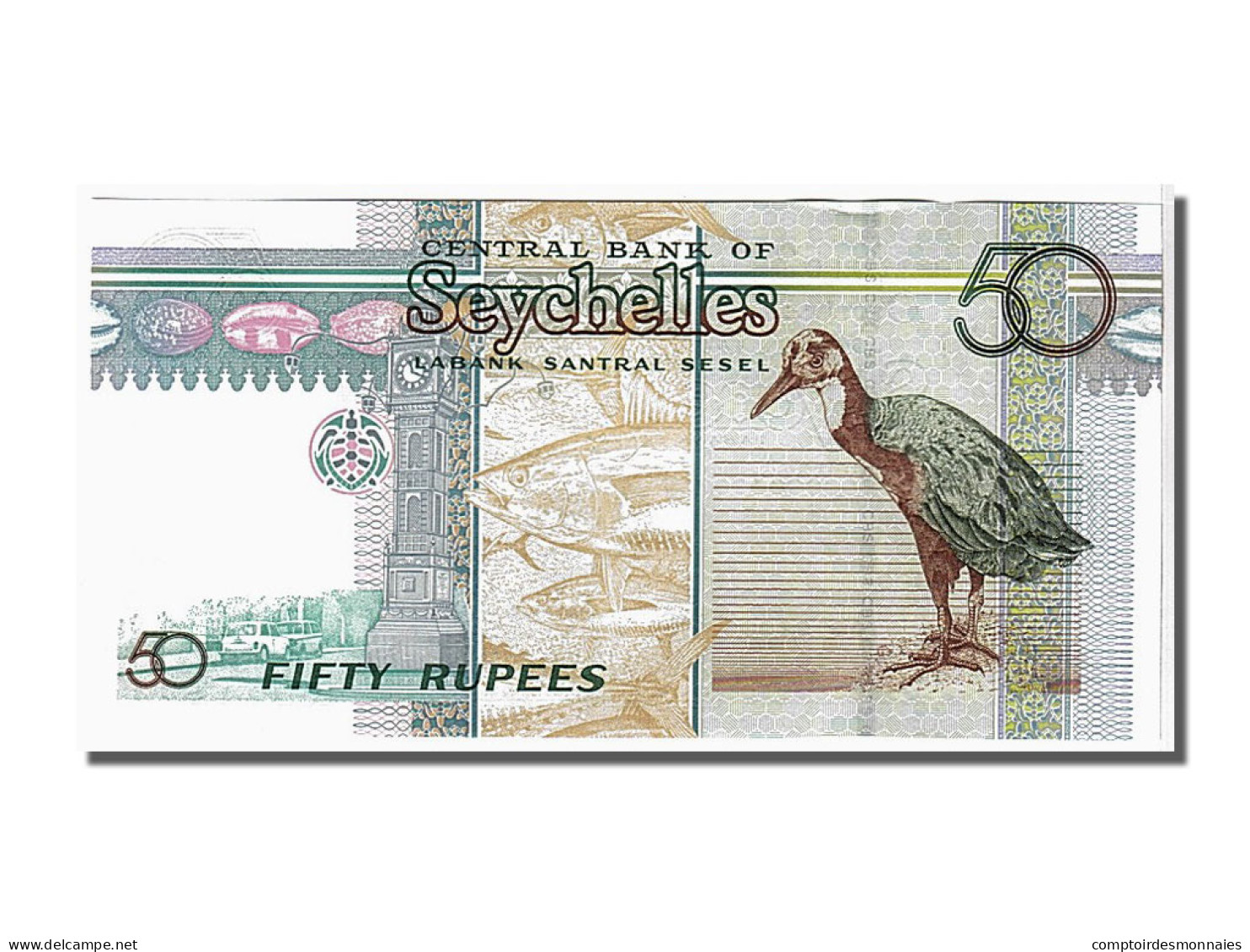 Billet, Seychelles, 50 Rupees, 2005, NEUF - Seychelles