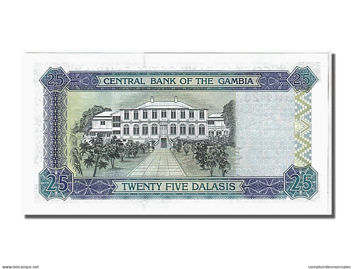 Billet, Gambia, 25 Dalasis, 2001, NEUF - Gambie