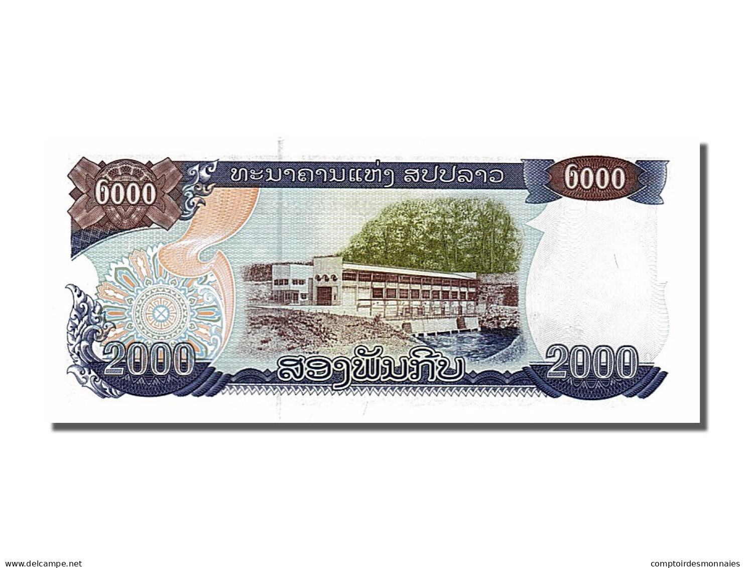 Billet, Lao, 2000 Kip, 2003, NEUF - Laos