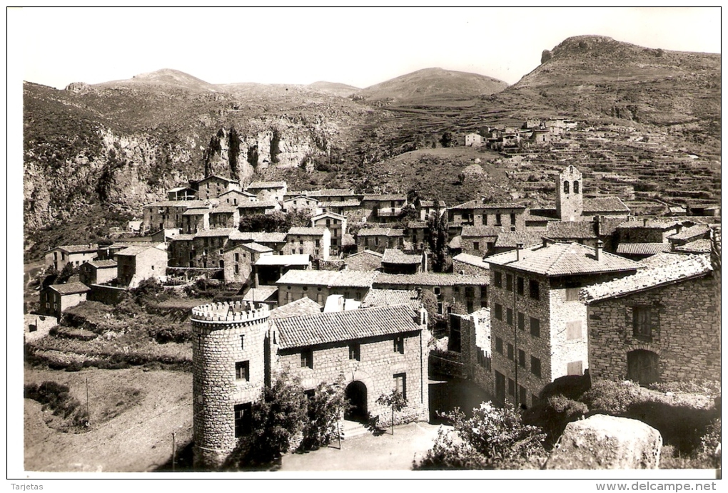 POSTAL DE CASTELLAR DE N'HUG - VISTA PANORAMICA (ZERKOWITZ) - Barcelona