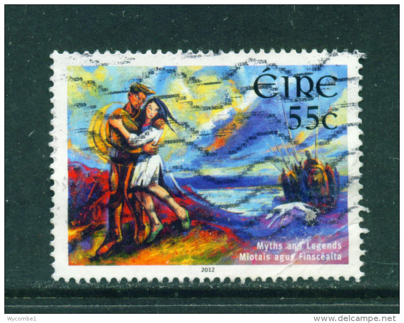 IRELAND - 2012  Myths And Legends  55c  Used As Scan - Usados