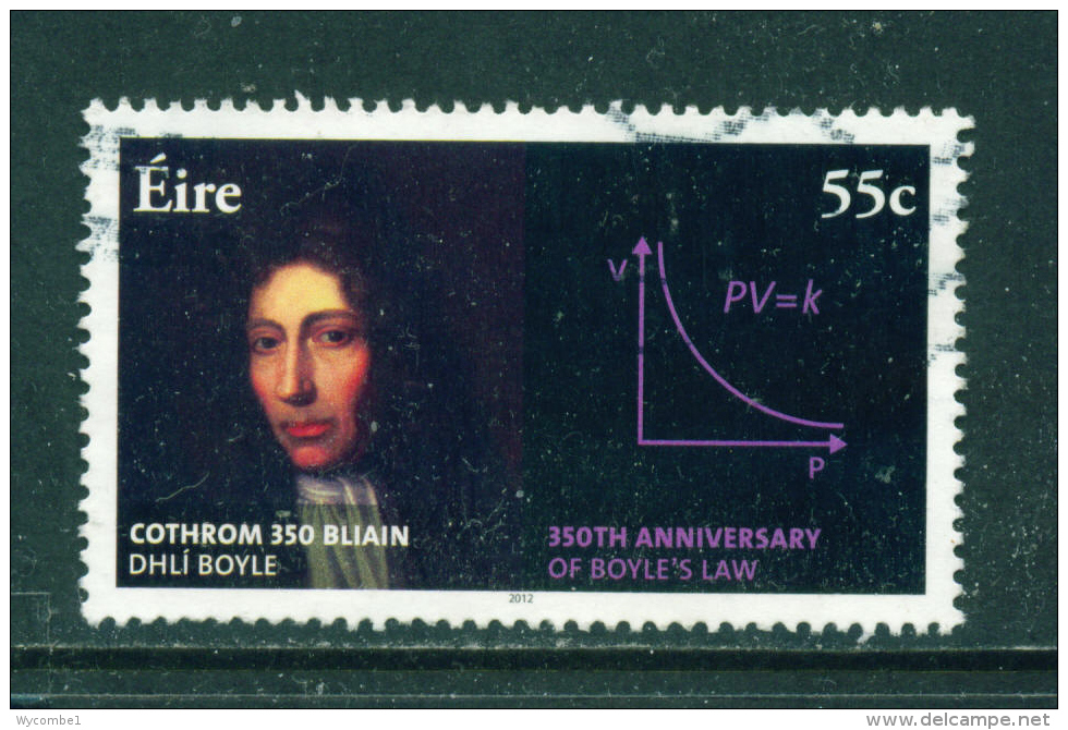 IRELAND - 2012  Boyles Law  55c  Used As Scan - Used Stamps