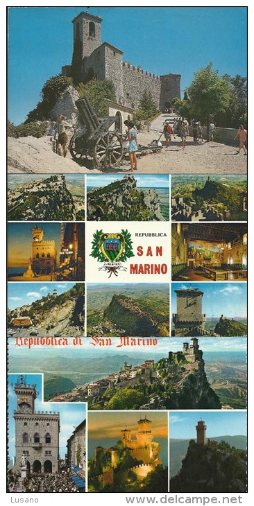 SAN MARINO - SAINT-MARIN - Lot De 5 CPM (2 écrites) - San Marino