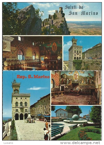 SAN MARINO - SAINT-MARIN - Lot De 5 CPM (2 écrites) - San Marino